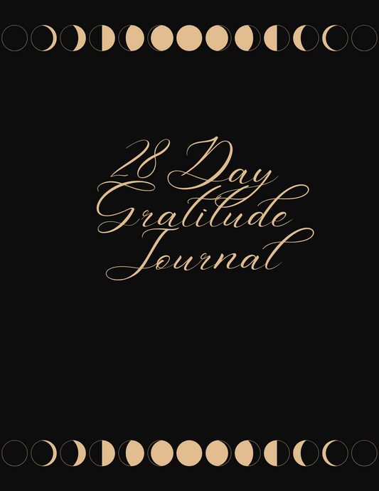 28 Day Gratitude Journal
